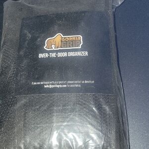 Gorilla Grip Black Over-the-Door Organizer